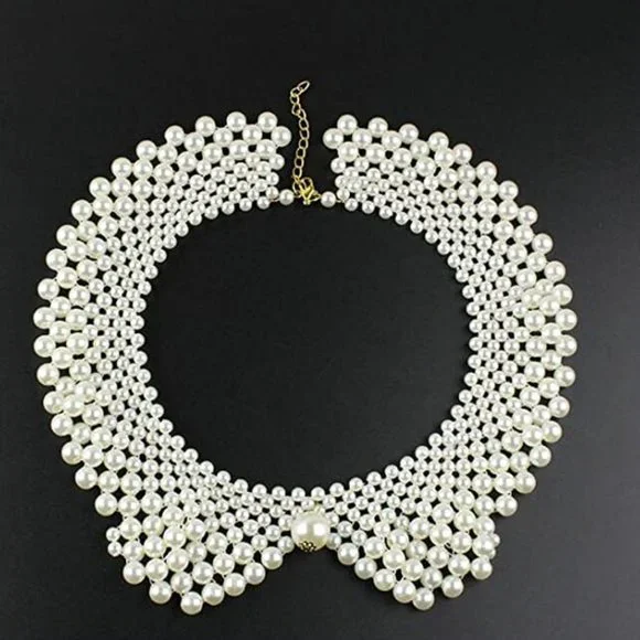 PEARL COLLAR NECKLACE - Picture 4 of 4